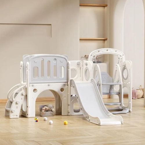 7.1 Toboggans Pour Enfants, Y Compris Toboggans, Balançoires, Plates-Formes, Socles, Jeux À Trous