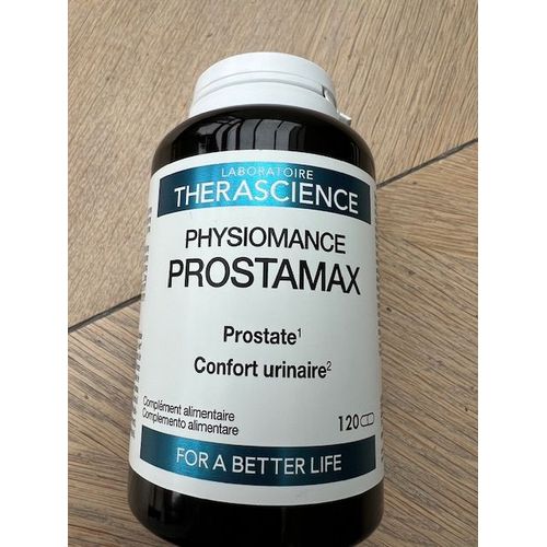 Complément Alimentaire Boite De 120 Comprimés           Prostamax Laboratoire Therascience                                                       Prostate/Confort Urinaire 