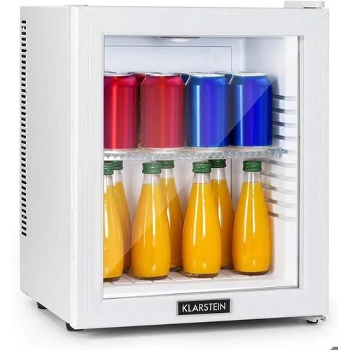Mini Frigo de Chambre - MARQUE - 23L - Porte en Verre - Étagères Réglables - Silencieux
