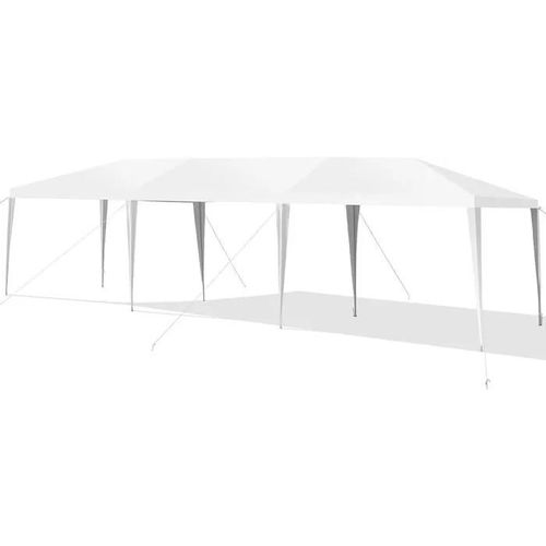 Tonnelle De Jardin 3x9 M Imperméable Barnum Pliant Tente De Réception Pour Mariage Fête