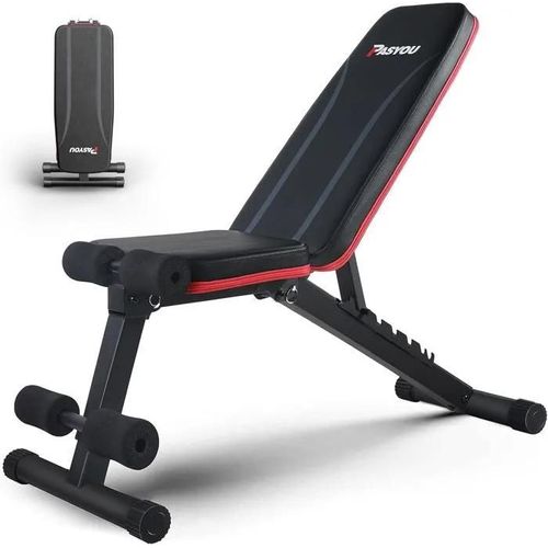 Banc De Musculation Pliable, Inclinable, Réglable, Multifonction 7 In 1 Banc, Fitness, 230kg Capacité De Poids