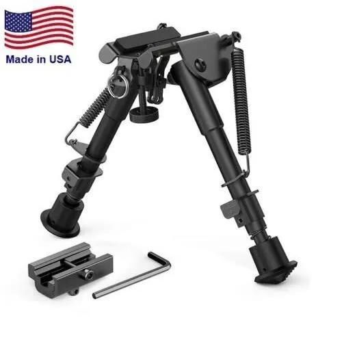Bipied Type Harris 6-9 Inch - Chasse Rétractable Sniper - Noir