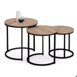 Tables Basses Gigognes Lot De 3 Salon Design Moderne