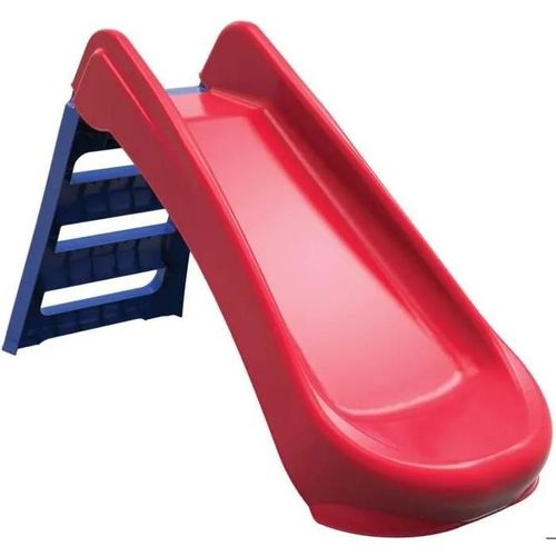 Toboggan - Rouge/Bleu - Pliable - Intérieur/Extérieur - 18 Mois+ - Sans Montage