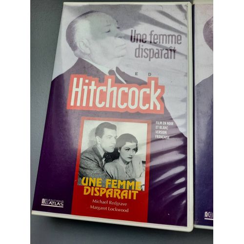 Vhs Films Quatre De L'espionnage/ Une Femme Disparaît / Les Oiseaux.Collection Alfred Hitchcock.