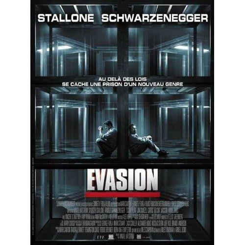 Évasion / Affiche Cinéma Originale 120x160 Cm Pliée. Sylvester Stallone - Arnold Schwarzenegger - Année 2013