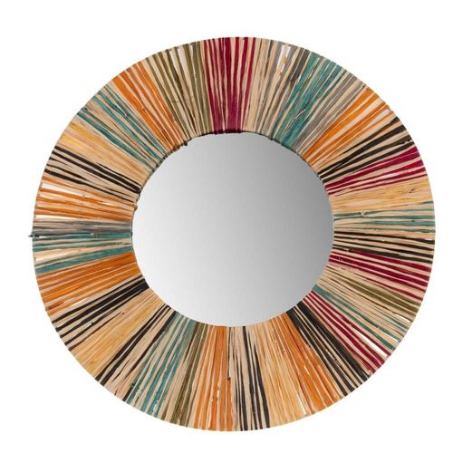 Miroir Multicolor rond