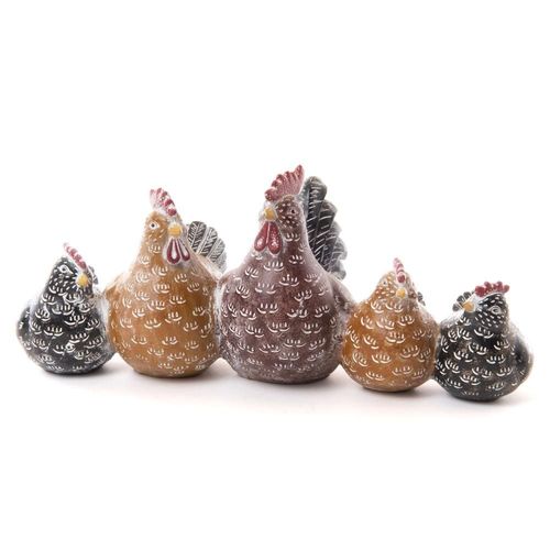 Poule Famille Claudine