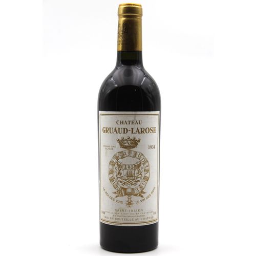 Château Gruaud Larose 1934 Rouge 75cl Saint-Julien