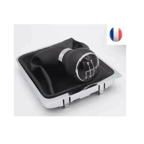 Pommeau Soufflet Levier 5 Vitesses Pour Passat B6 De 2005 À 2012 Boite Manuelle