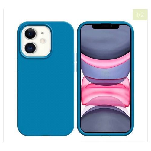 Coque Silicone Compatible Pour Apple Iphone 11 Bleu Ciel