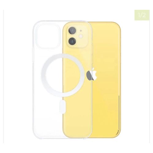 Coque Silicone Magsafe Compatible Pour Apple Iphone 11