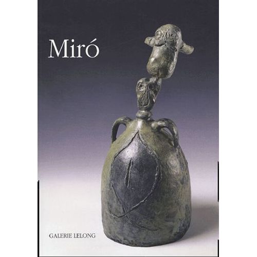 Joan Miro - Chasseur De Signes Dans Le Bronze, Sur La Feuille