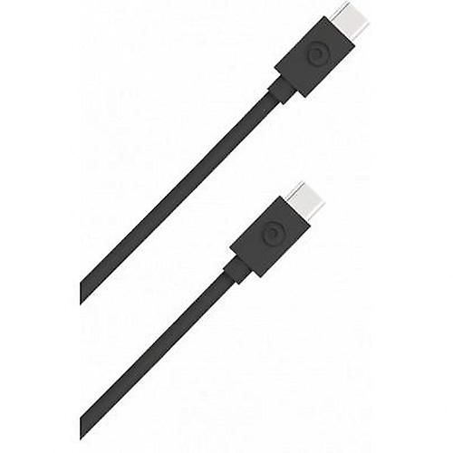 Câble USB C/USB C 50cm - 3A, Noir