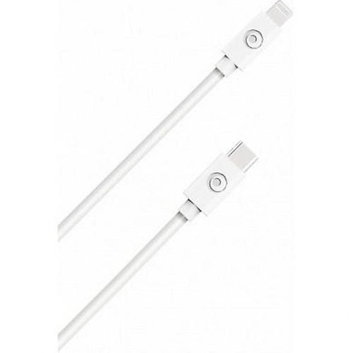 Câble USB C/Lightning 50cm - 3A, Blanc