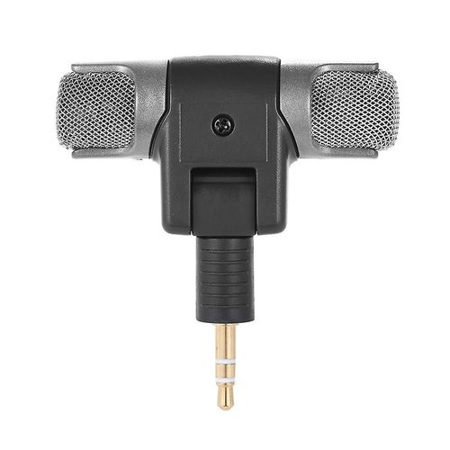 Microphone micro stéréo externe avec câble adaptateur micro USB 3,5 mm vers mini USB