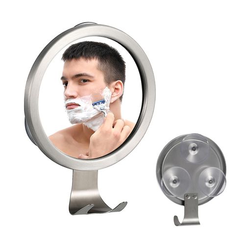 Salle de bain sans brouillard miroir de douche miroir de rasage avec ventouse