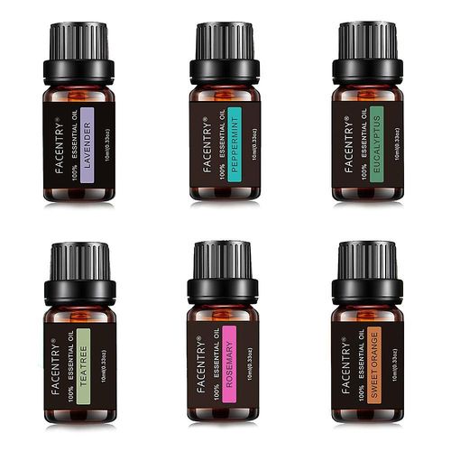 6pcs 10ml Huile Essentielle Ensemble Huile Parfumée Pour Fleur De Diffuseur D¿arôme