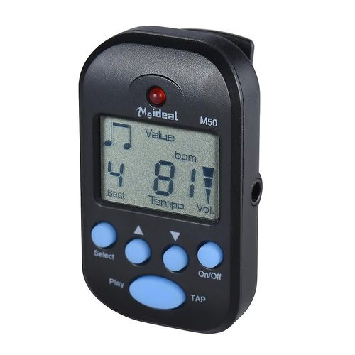 Clip Professionnel Sur L¿Écran Lcd Numérique Beat Tempo Metronome Léger