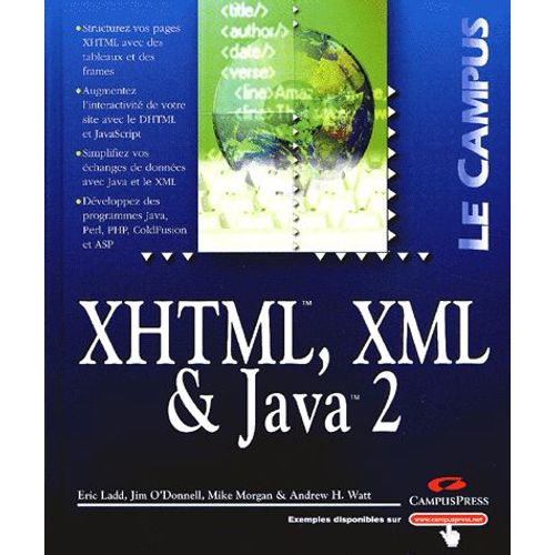 Xhtml, Xml & Java 2