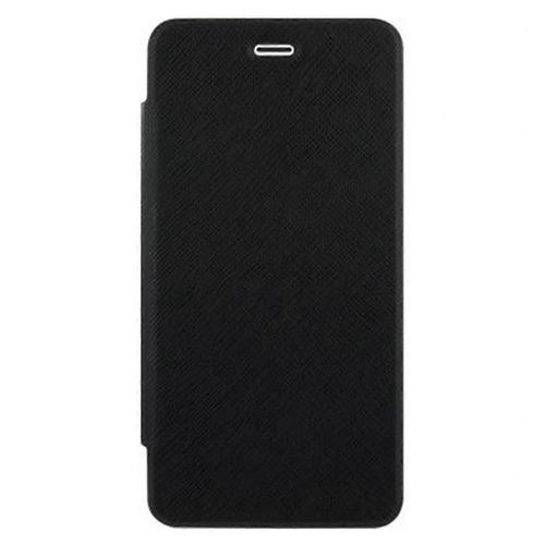 Coque Folio Pour Huawei Y6 2017 Cristal, Noir
