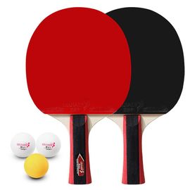 Tennis De Table 2 Joueurs Set 2 Raquettes De Battes De Tennis De Table Et 3 Balles De Ping-Pong