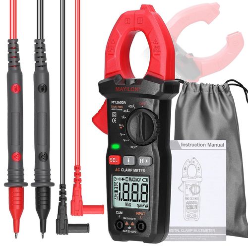 Pince numérique Multifonction 600v Voltmètre Testeur Amp Volt Mètre