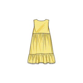 Patron Simplicity 9933 - Robe Pour Enfants Avec Variations De Manches