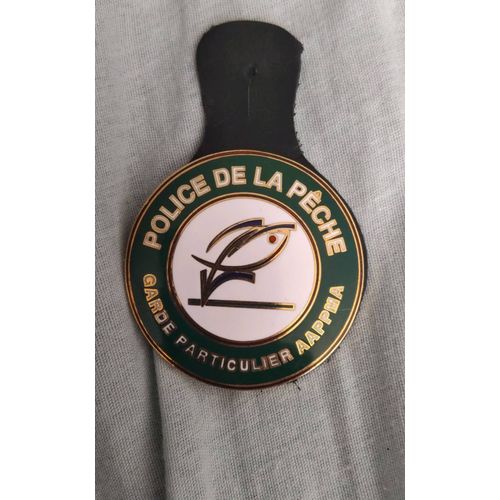 Insigne Police De La Pêche Garde Particulier Aapma