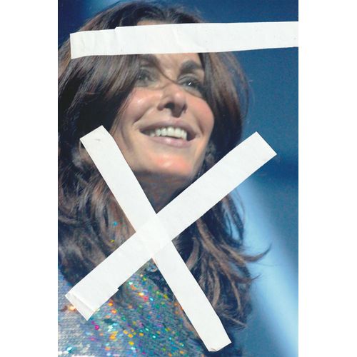 Rare Photo Inédite 20x30cm Papier Brillant Couleur Chanteuse Française Jenifer Bartoli