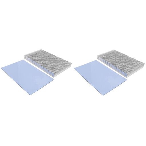 2 pcs radiateur en aluminium bricolage pour rtx 3080 3090 carte gra...