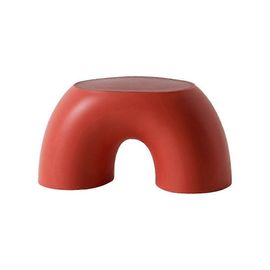 Tabouret En Forme D'Arc-En-Ciel Repose-Pieds Pour Enfants Escabeau Siège Pour Salon Meubles D'Intérieur Tabouret Pour Enfants Jouet Rouge