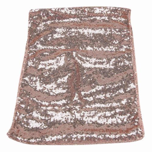 Rectangle Paillette Nappe Coureur De Table Réception De Mariage, 1 Or