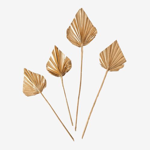 Lot De 4 Branches Séchées Décoratives Bopay Doré