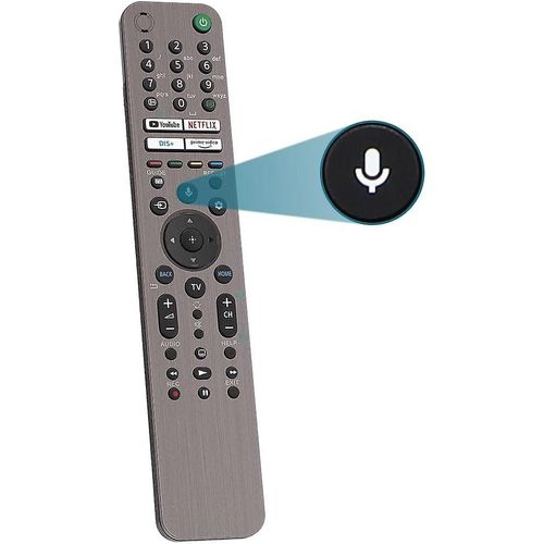 Rmf-tx621e Micro de télécommande vocale pour Sony Smart Tv Bluetooth Télécommande et télécommande pour Sony Smart Uhd Led 4k Kd Xbr Series Tv et Sony Bravia Oled 2