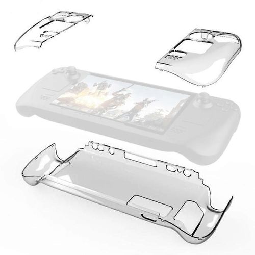 Pgtech Gp-806 Étui Transparent Pour Manette De Jeu De Console Steam Deck Housse De Protection Anti-Rayures