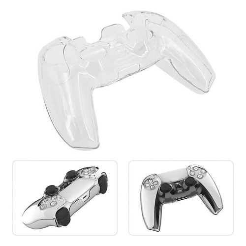 Kjh-Ps5-002 Pour Ps5 Contrôleur De Jeu Transparent Pc Couverture Manette De Jeu Splittable Étui De Protection