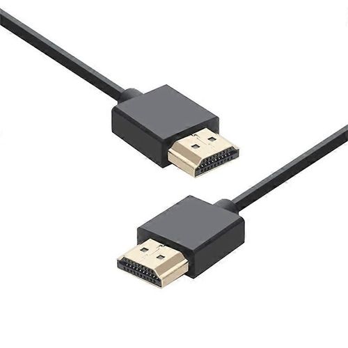 Câble HDMI 2.0 de 1 m Transfert vidéo HD 4K 60 Hz Cordon de connexion TV