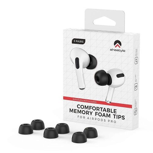 AHASTYLE WG28 3 paires d¿embouts d¿écouteurs de taille M pour Apple AirPods Pro/AirPods Pro 2 Mémoire de remplacement