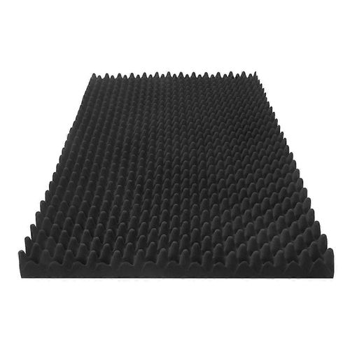 1 paquet de panneaux en mousse acoustique, panneaux insonorisants haute densité de 48 x 24 x 2 pouces pour la maison, le bureau, R