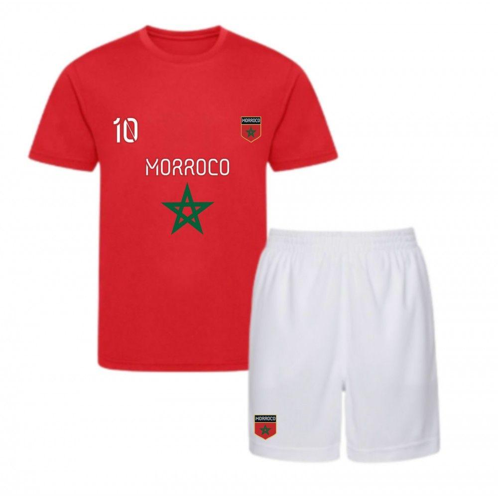 Ensemble de foot short et maillot du Brésil enfant