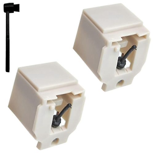 2pcs Remplacement Stylet ATN3600L Vinyle Lecteur De Disque Aiguille pour AT-LP60 Platine Phonographe Platenspeler Disques Lecteur