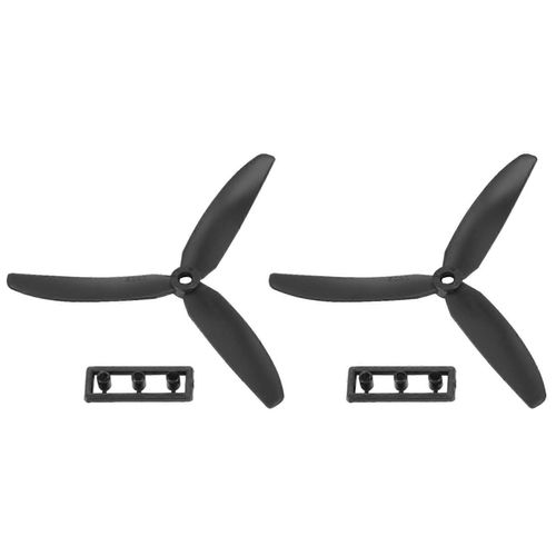 1 paire 5030 3-pales Direct Drive Propeller Prop CW/CCW pour avion RC Avion (Noir)