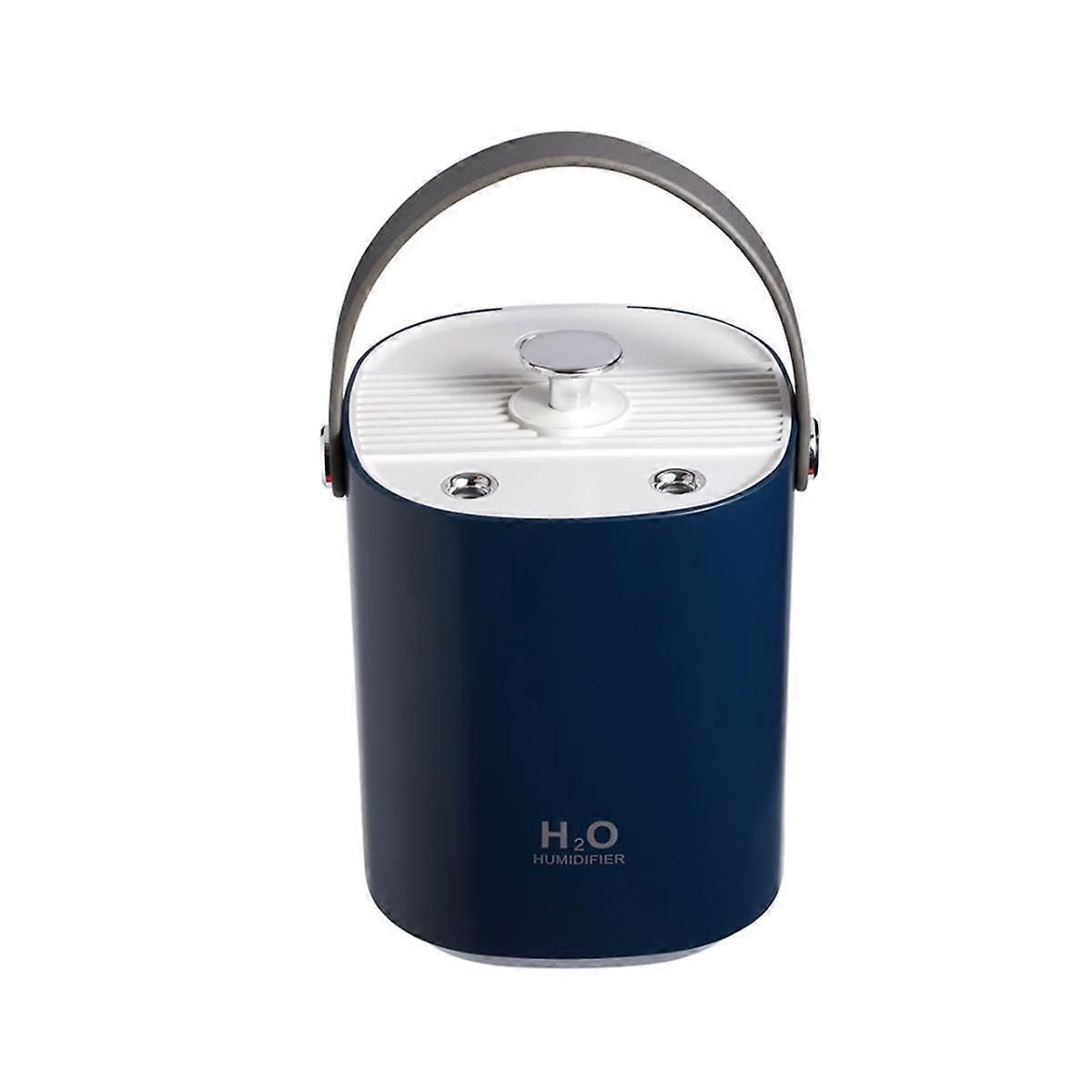 1200ML Double Spray Humidificateur D¿air USB Desktop Mute Cool Mist Pulvérisateur Grande Capacité Diffuseur D¿air Atomiseur Bleu