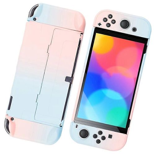Boîtier Dockable Anti-Empreintes Digitales Housse De Protection Ergonomique Confort Pc Grip Case Set Pour Nintendo