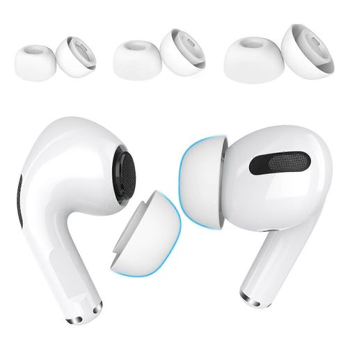 AHASTYLE WG86 3 paires pour Apple AirPods Pro 2/AirPods Pro Caps Écouteurs Embouts Écouteurs intra-auriculaires