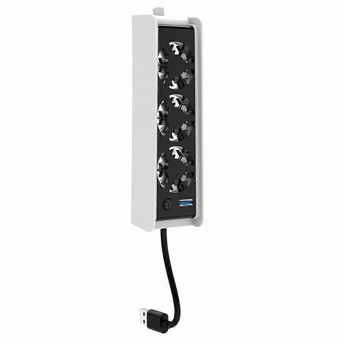 Type A Ipega Pg-P5s004 Ventilateur De Refroidissement Pour Console Ps5 Mince Ventilateur De Refroidissement Réglable À 3 Vitesses Avec Led