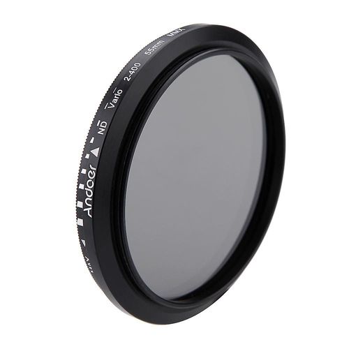 55mm Nd Fader Densité Neutre Réglable Nd2 À Nd400 Filtre Variable
