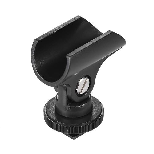Clip De Support De Microphone En Plastique De 19 Mm Avec Griffe Et Trou De Vis De 1/4 »