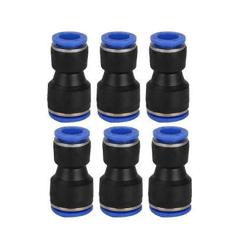 100PC lot PG4-6Mm 6-8mm 6-10mm Raccord pneumatique pneumatique en raccords droits Connecteurs rapides en plastique PG8-6